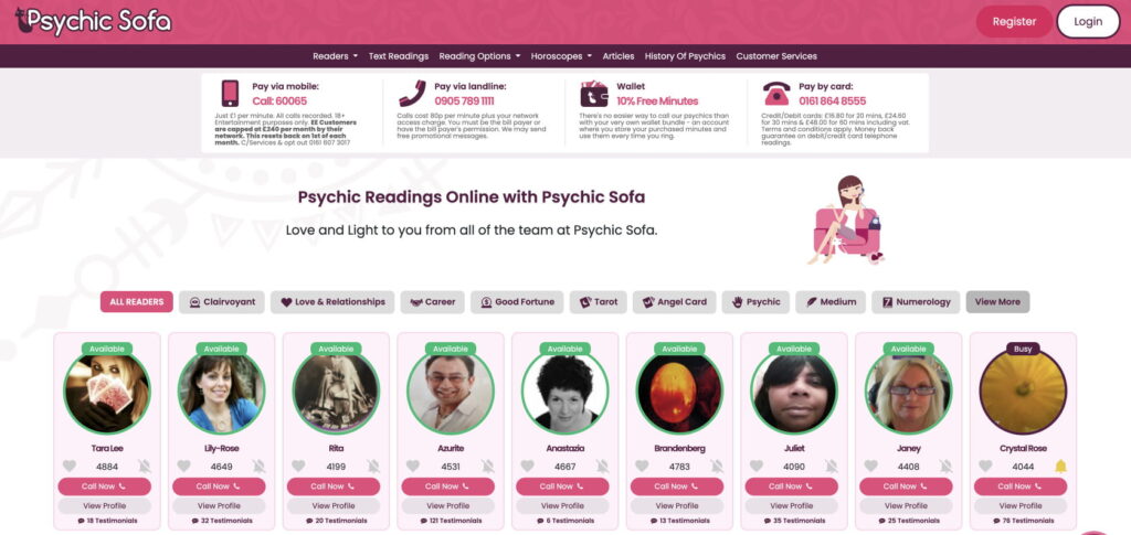 Psychic Sofa Review