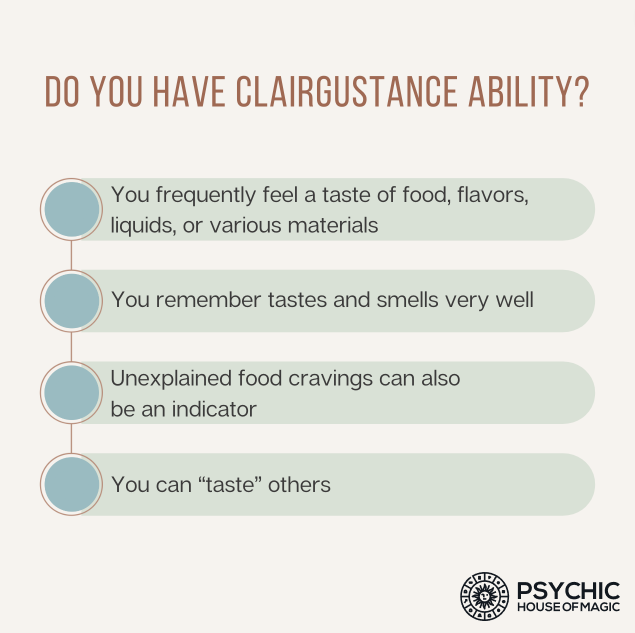 Do You Have Clairgustance Ability?