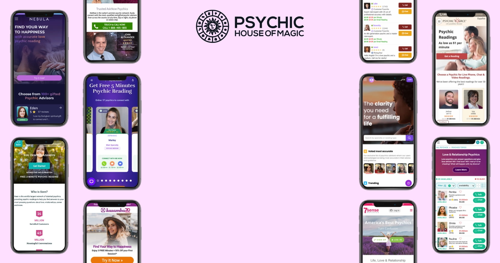 Best Psychic Websites in February, 2024