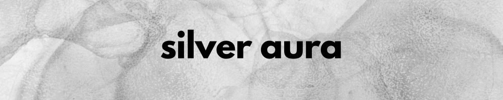 Silver aura colors meaning.